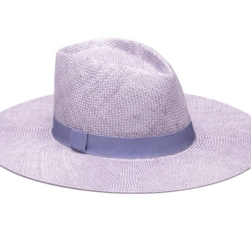 Eugenia Kim Purple Wide Brim Hat